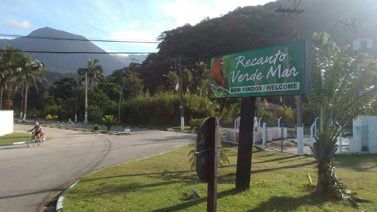 Chale No Condominio Verde Mar Na Praia Da Cocanha Caraguatatuba Exterior photo